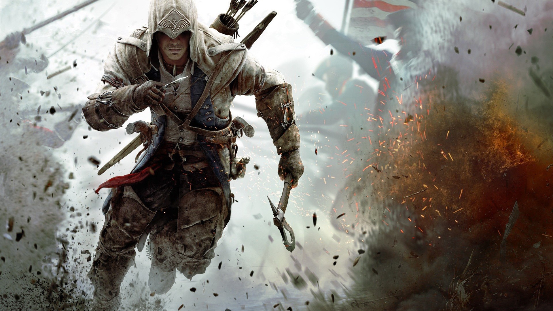 Assassin S Creed Wallpaper 1024x768games Assassins Connor
