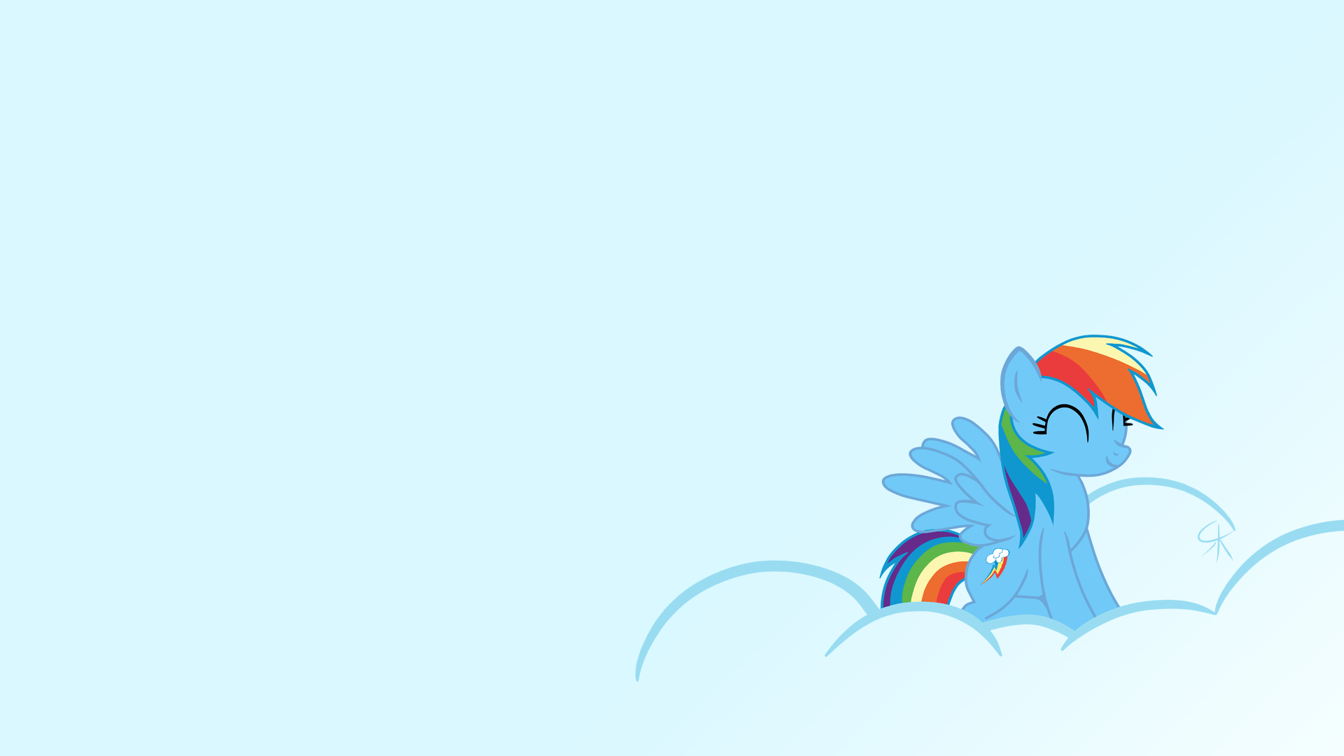 Rainbow Dash Background