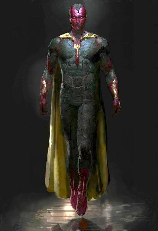 Avengers Age Of Ultron Who What Is Vision The
