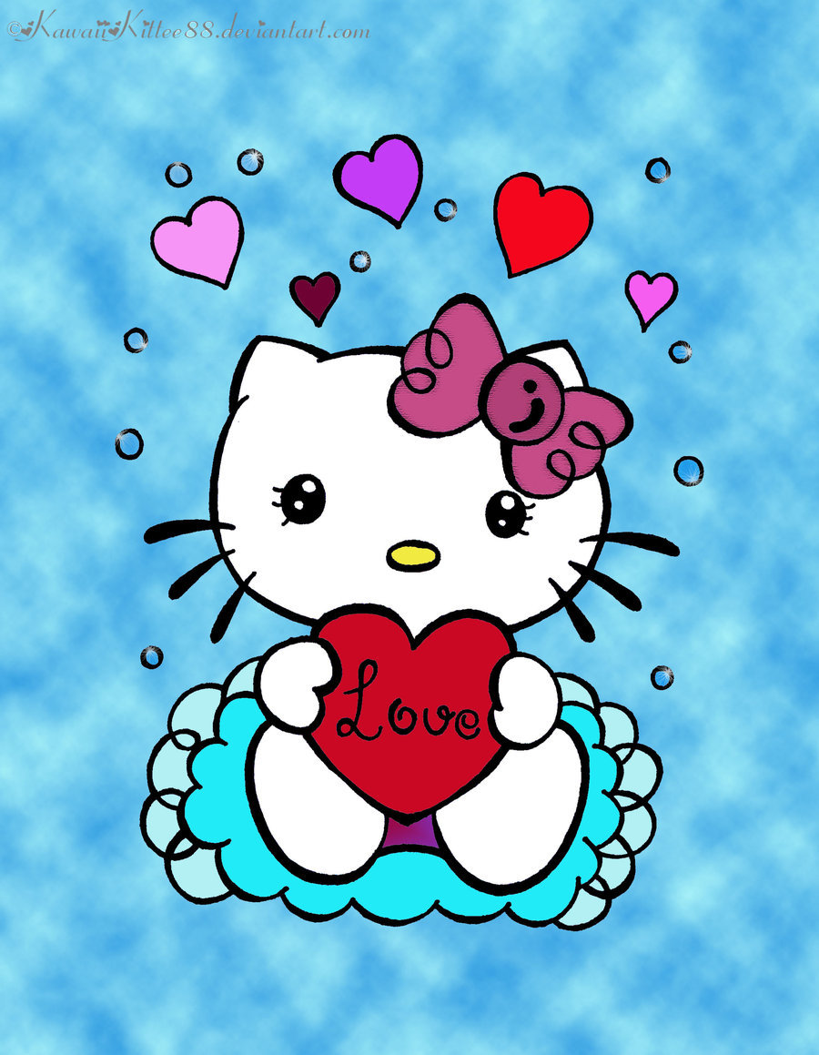 Valentine Hello Kitty By Witchrhi