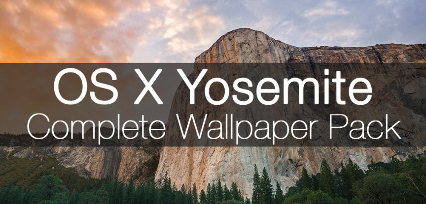 os x yosemite wallpaper pack