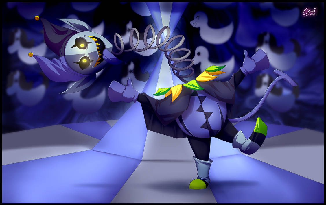 Chaos C H A O S Jevil From Deltarune By Camilaanims