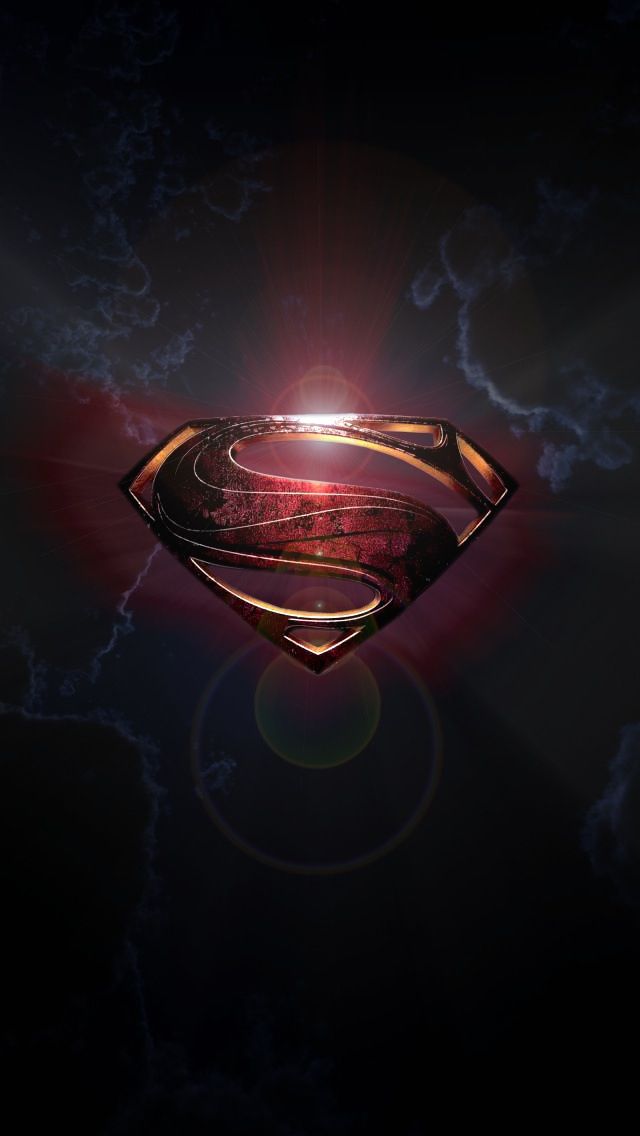 Superman Logo iPhone Wallpaper HD