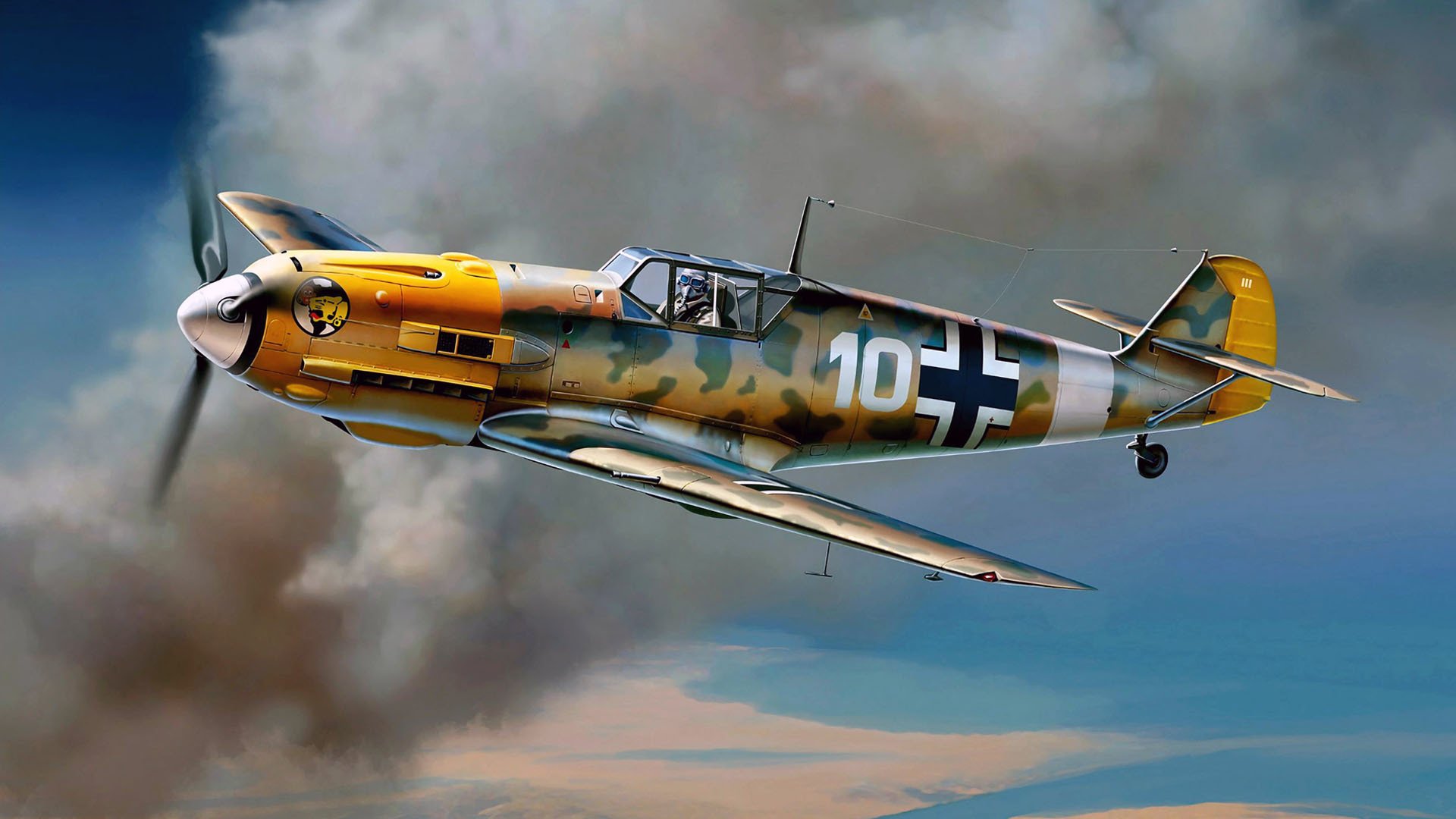 Messerschmitt Bf HD Wallpaper Background Image