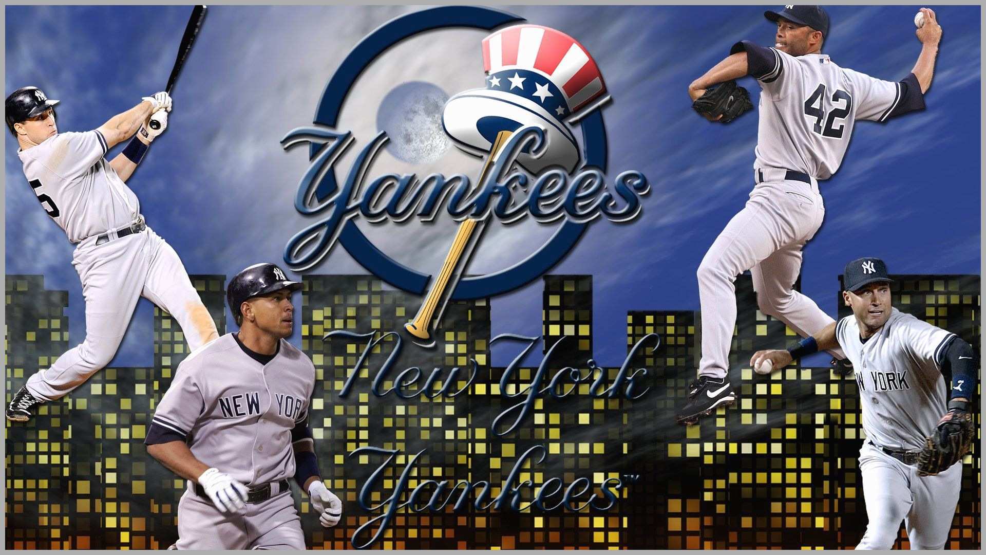 Ny Yankees Wallpaper Luxury Logo New York