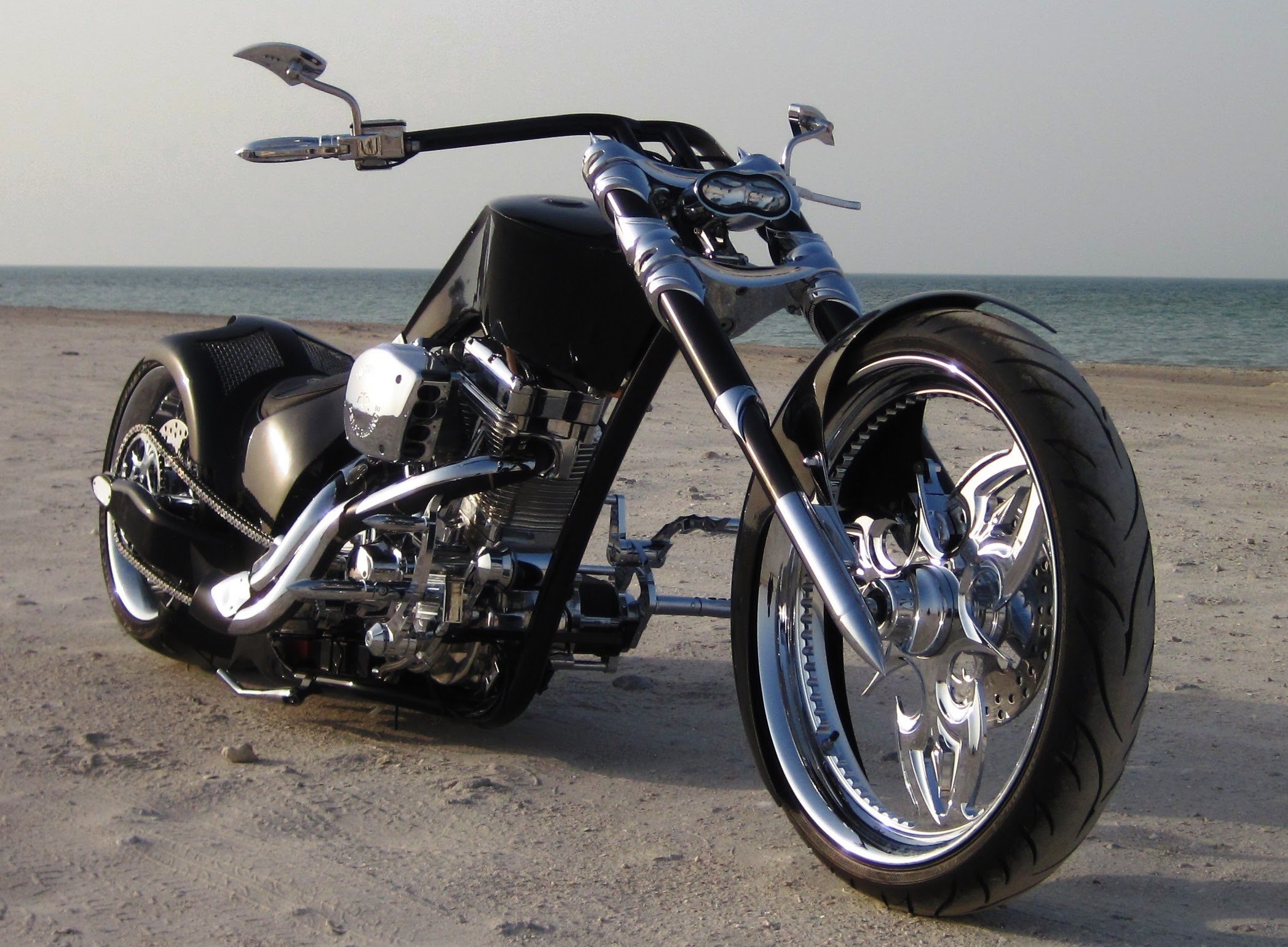 Custom Chopper Motorbike Tuning Bike Hot Rod Rods E Wallpaper