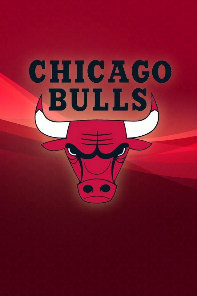 Chicago Bulls logo   Download iPhoneiPod TouchAndroid Wallpapers