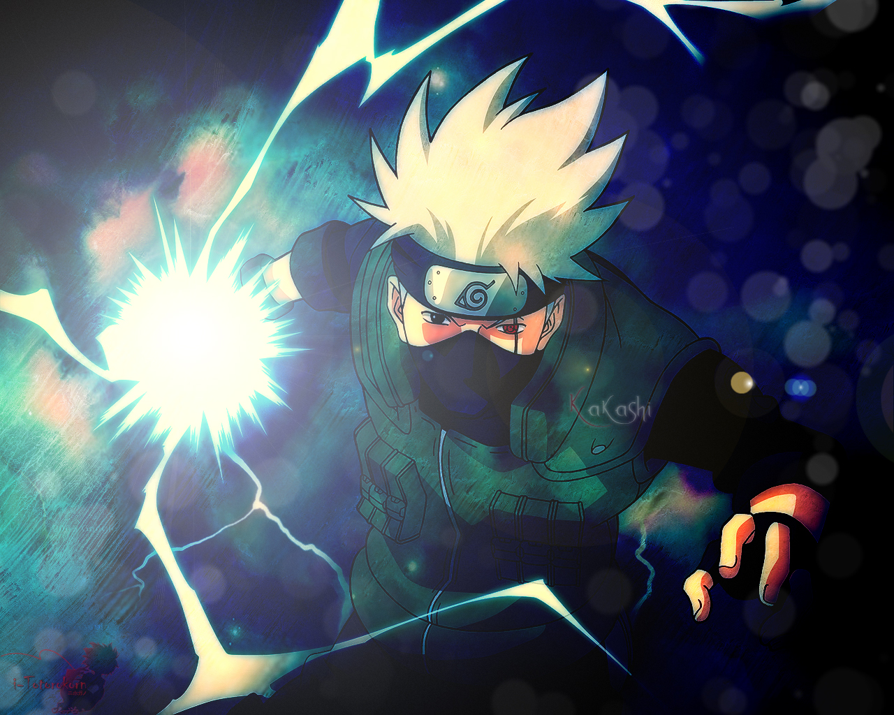 Kakashi Chidori Wallpaper