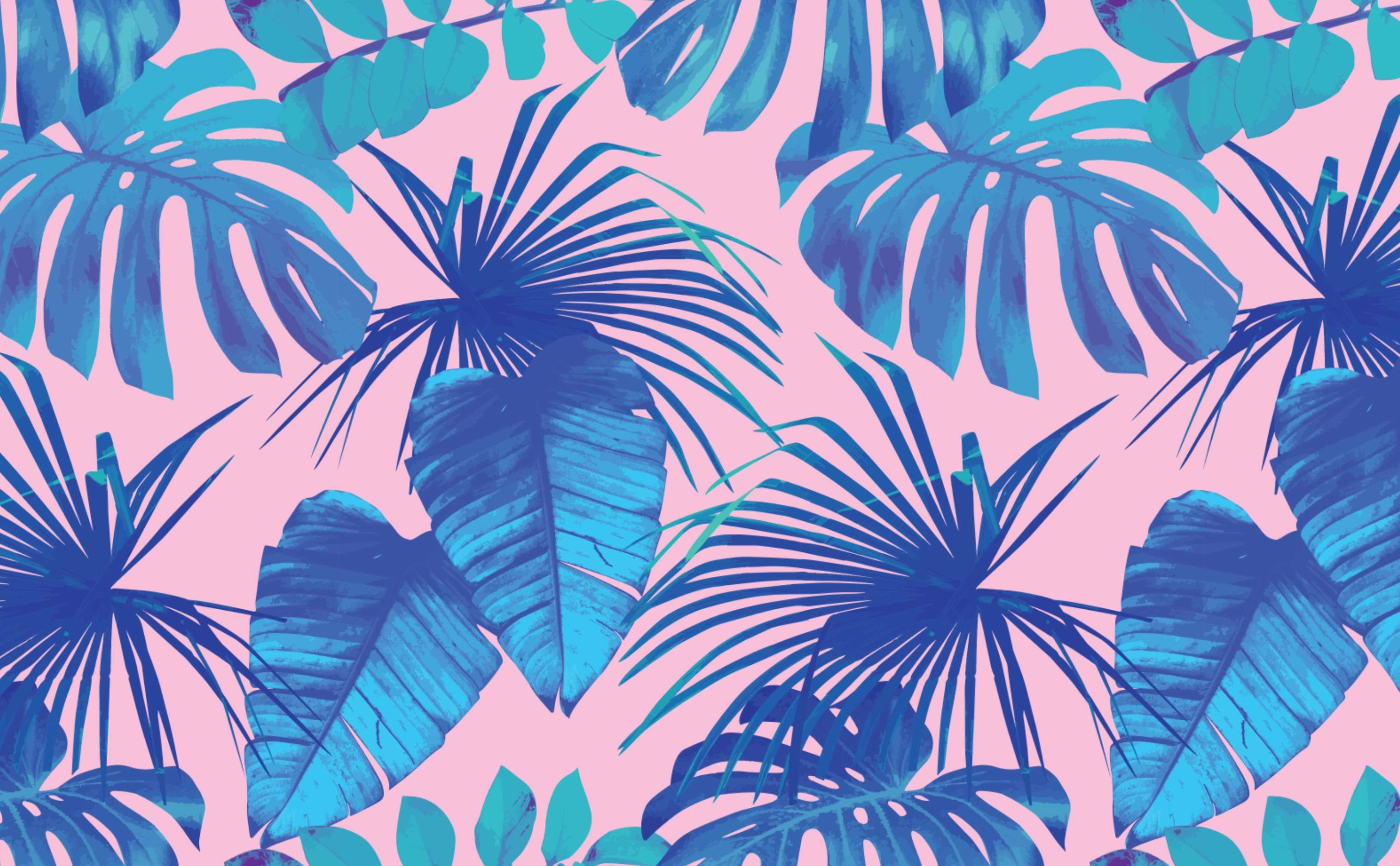 Tropical Leaves Wallpaper for Walls Miami Palms 3028x1872