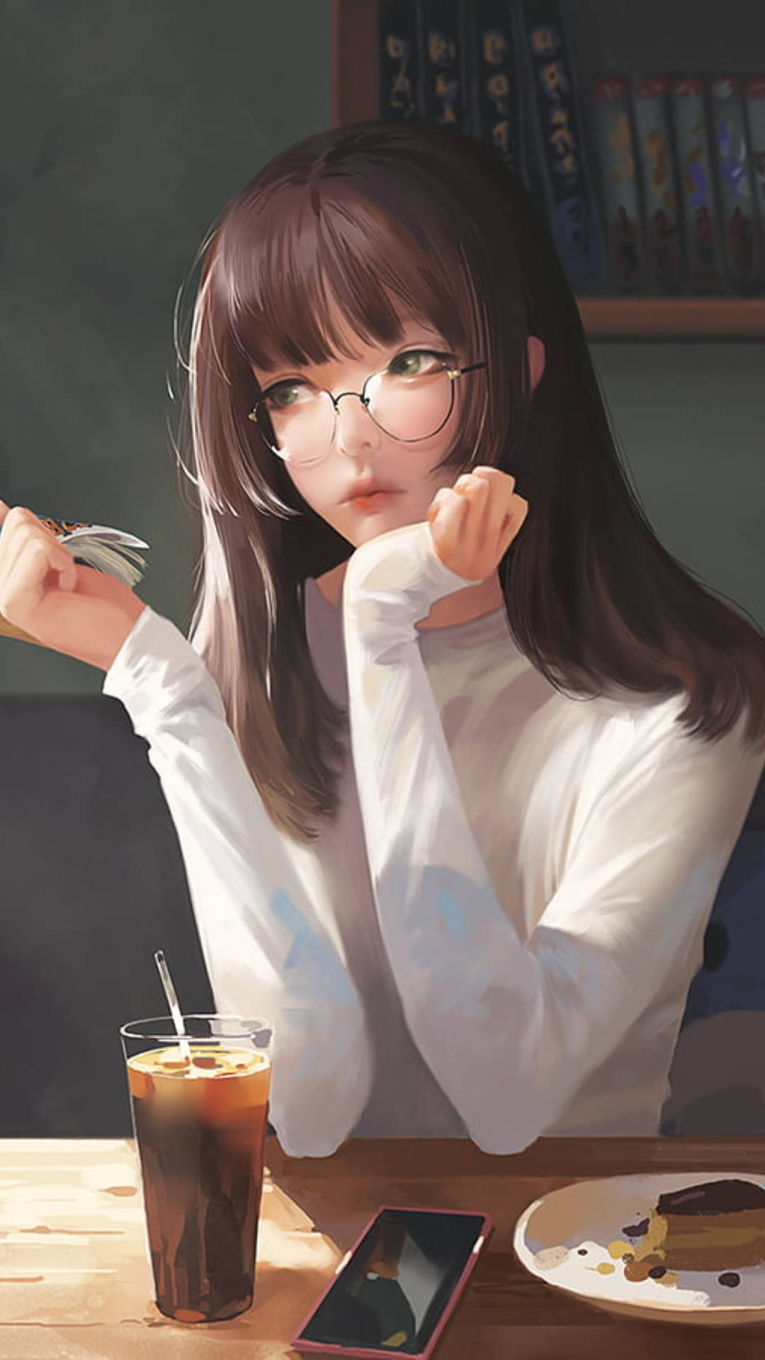 Anime Girl Phone Wallpaper