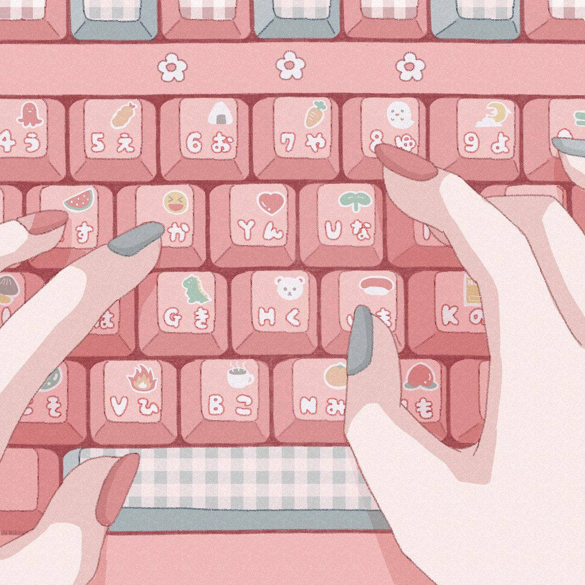 Keyboard Aesthetic Wallpaper