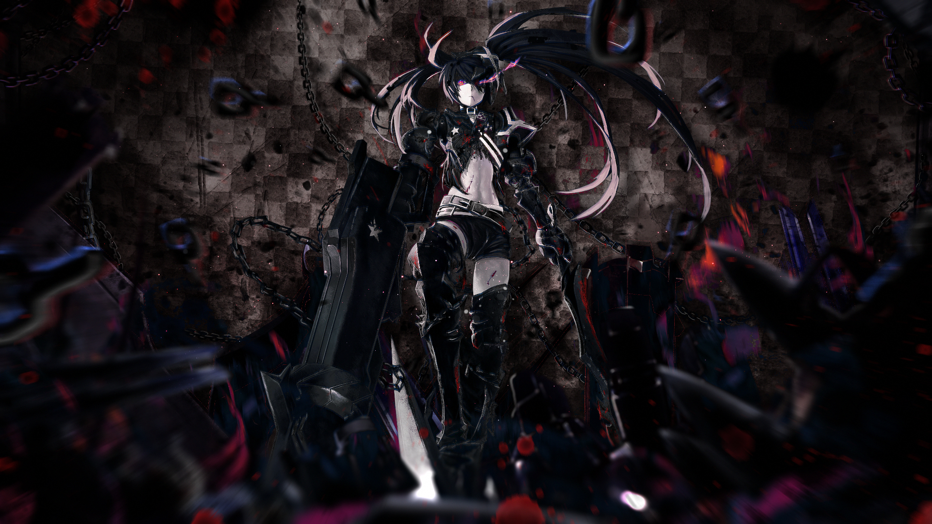Insane Black Rock Shooter The Rebirth By Mackaged