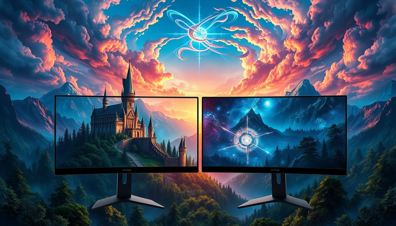 Dual Monitor Wallpaper Gaming