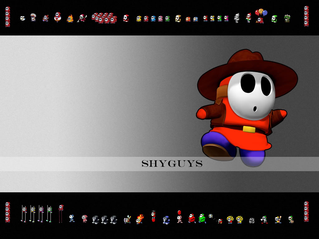Shy Guy From Mario Party