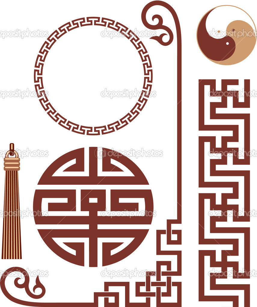   8919005 vector set of oriental chinese design elementsjpg 855x1023