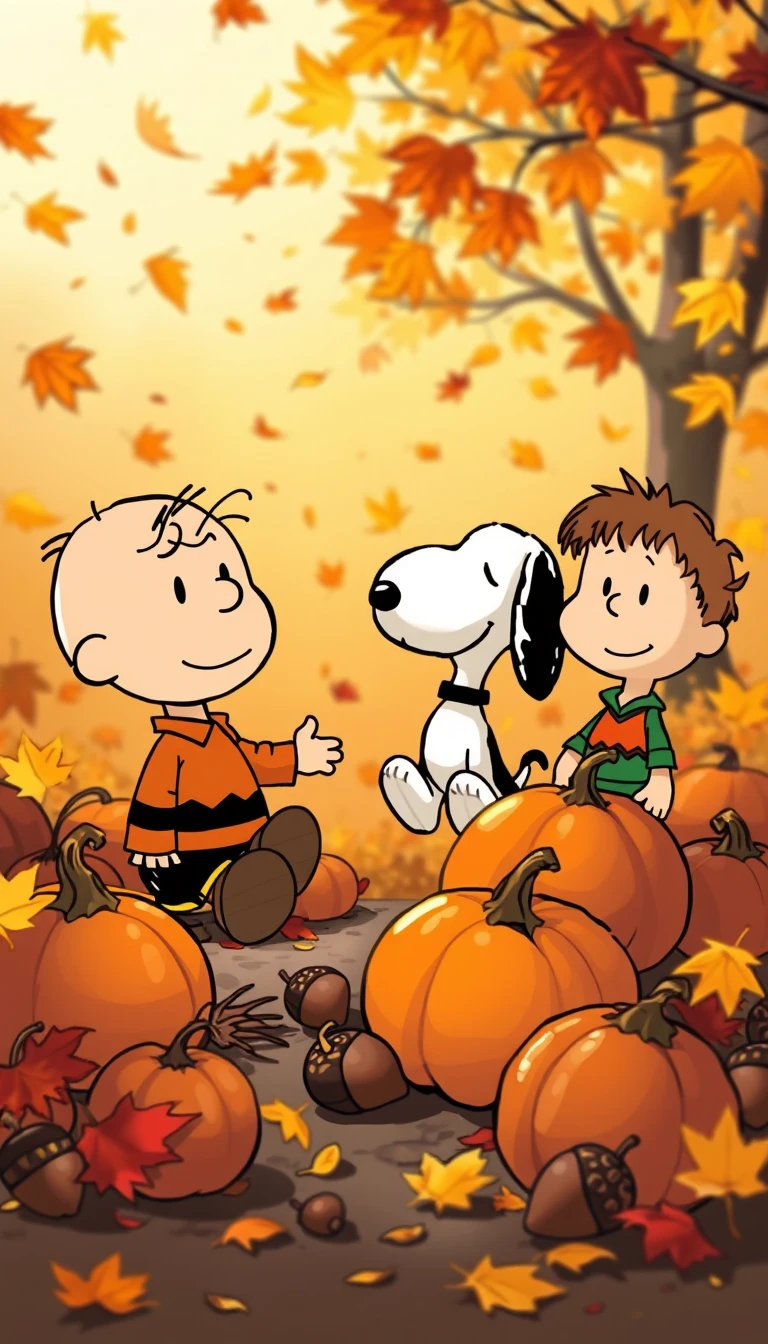 🔥 [60+] Peanuts Autumn Wallpapers | WallpaperSafari