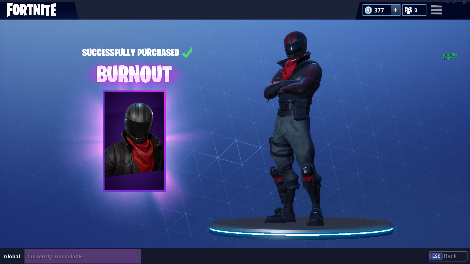 burnouts icon still doesnt have red lines on his helmet and 1920x1080 - fortnite redline png