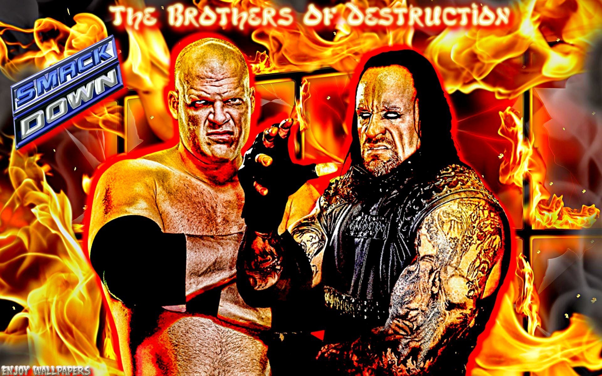 Full HD Wrestling Brothers Of Destruction Wallpaper