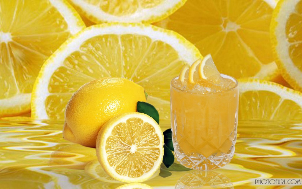 Water Lemon Wallpaper HD