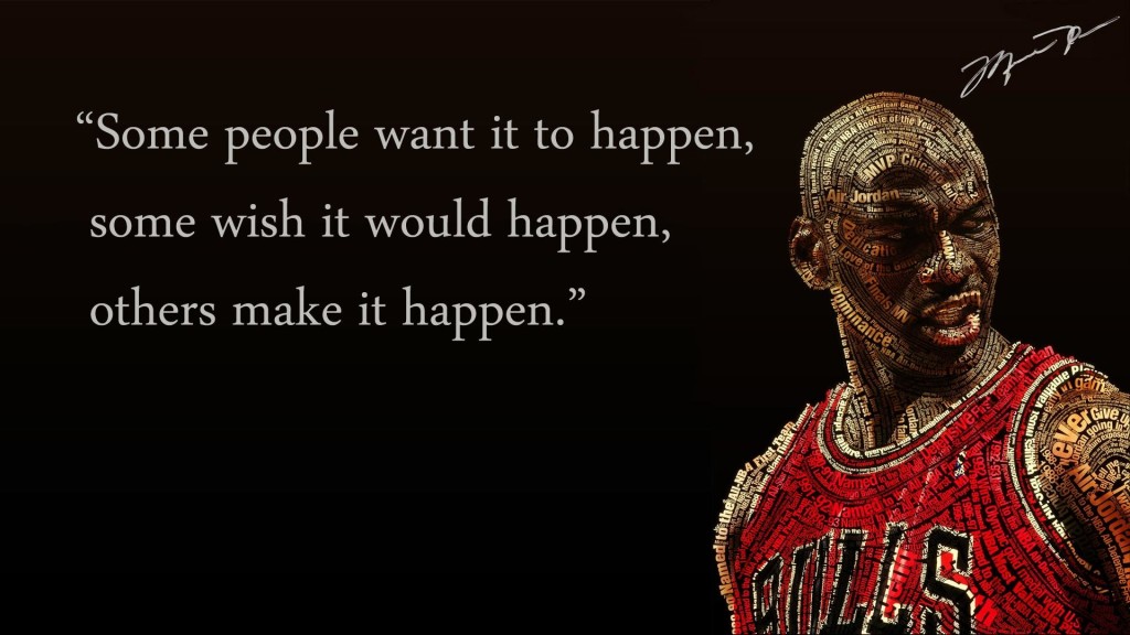 Michael Jordan Chicago Bulls Wallpaper Quotes HD Make It