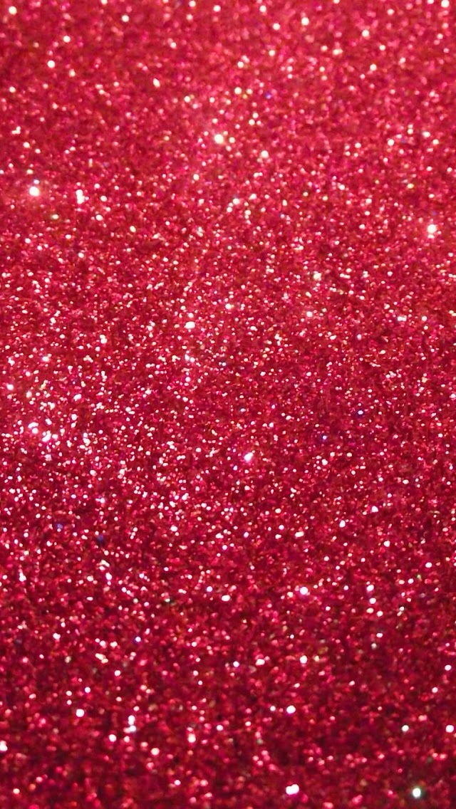 Red Glitter iPhone 5 Wallpaper 640x1136