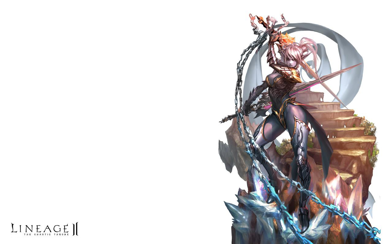 Lineage Dark Elf Mage By Regretsofblood