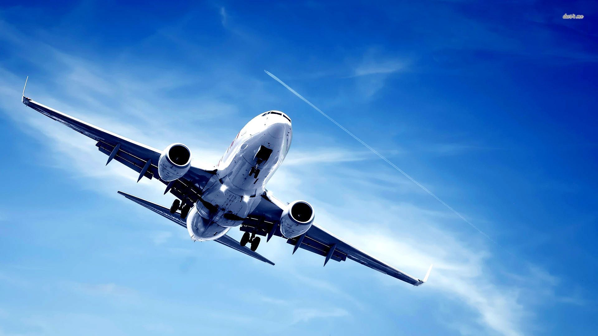HD Airplane Background Wallpaper