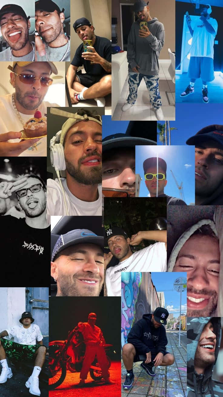 Feid Collageof Moments Fsfs0vxw2bz5nazp Wallpaper
