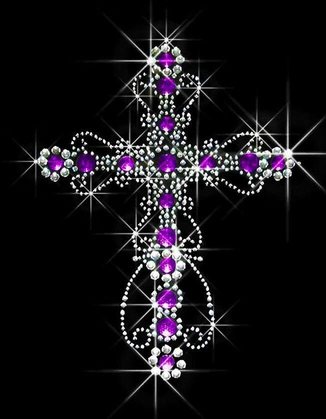 Beautiful Purple Cross For My Oldest Daughter Who Loves