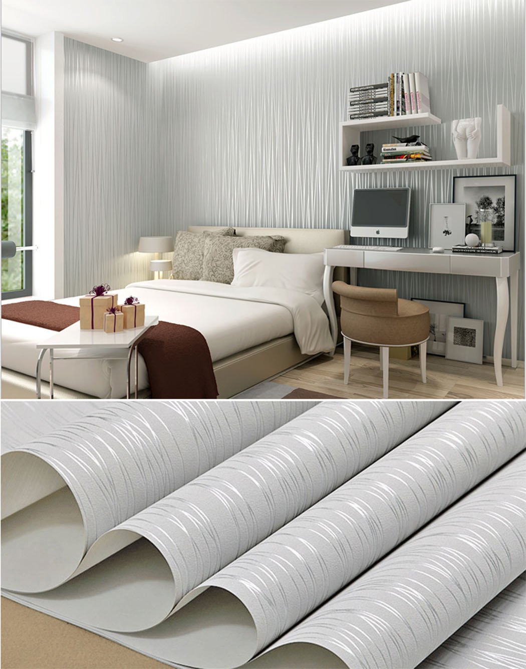 Amazon Modern Style Peel And Stick Wallpaper Roll Self
