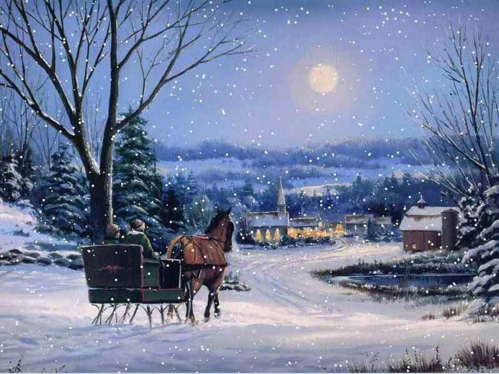 Cowboy Christmas Wallpaper