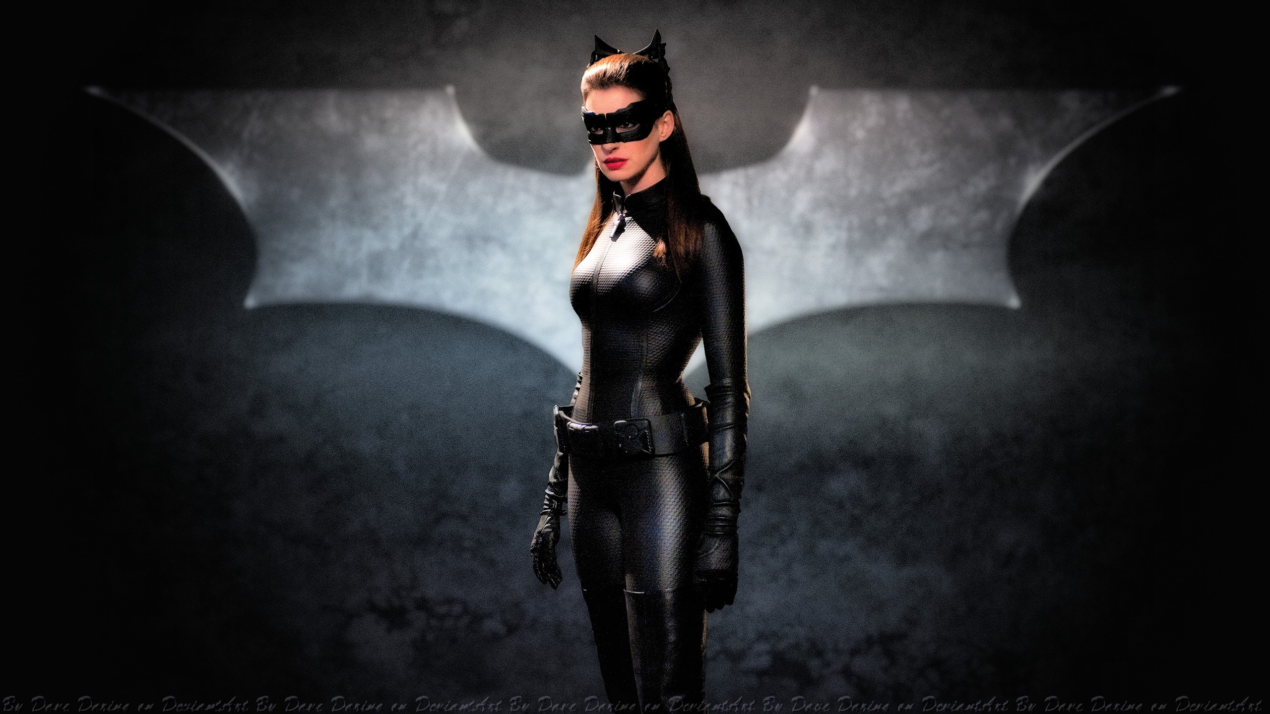 Anne Hathaway Catwoman Ii By Dave Daring