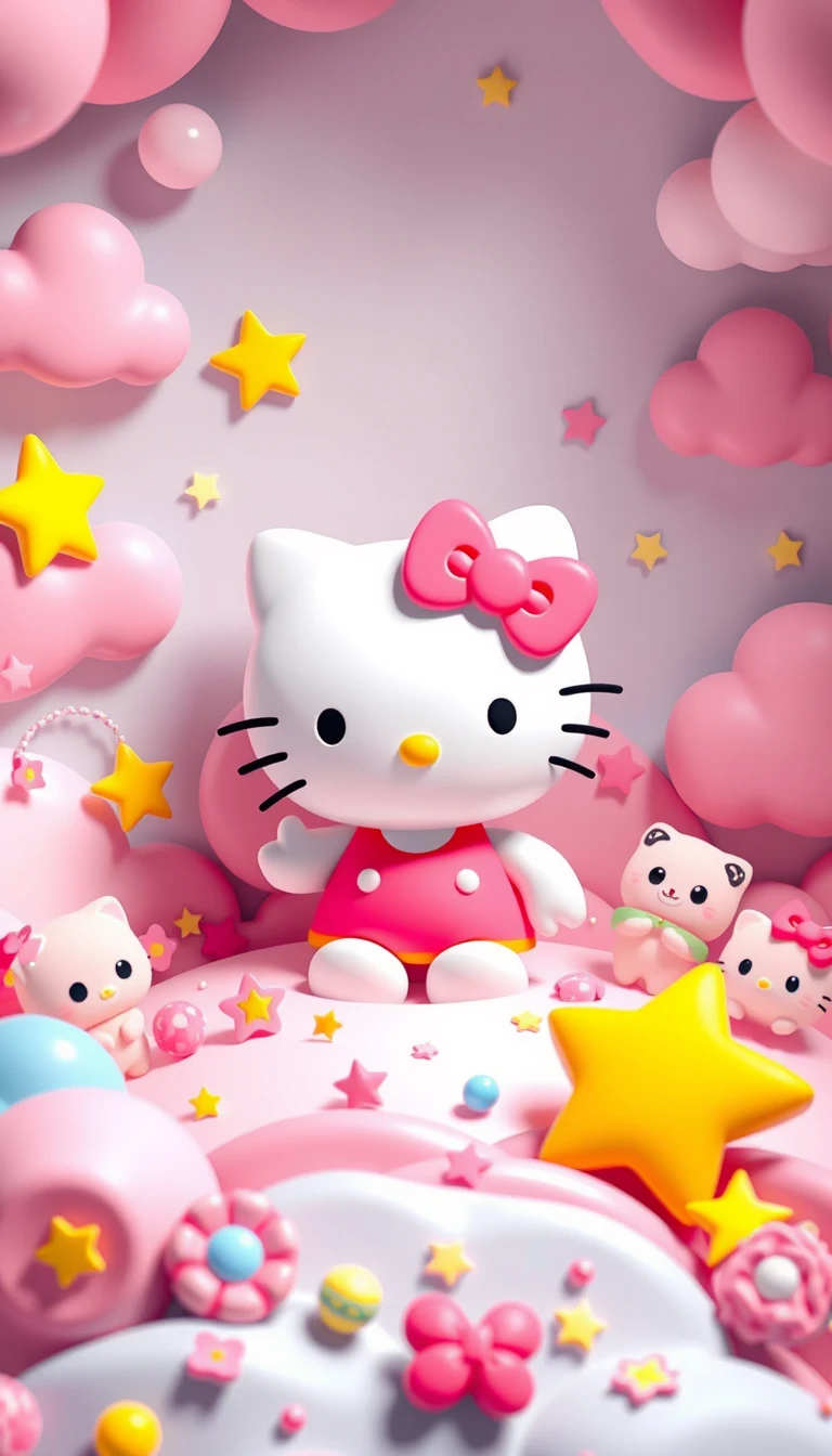 🔥 Free Download 3d Hello Kitty Wallpaper by @cassandram | WallpaperSafari