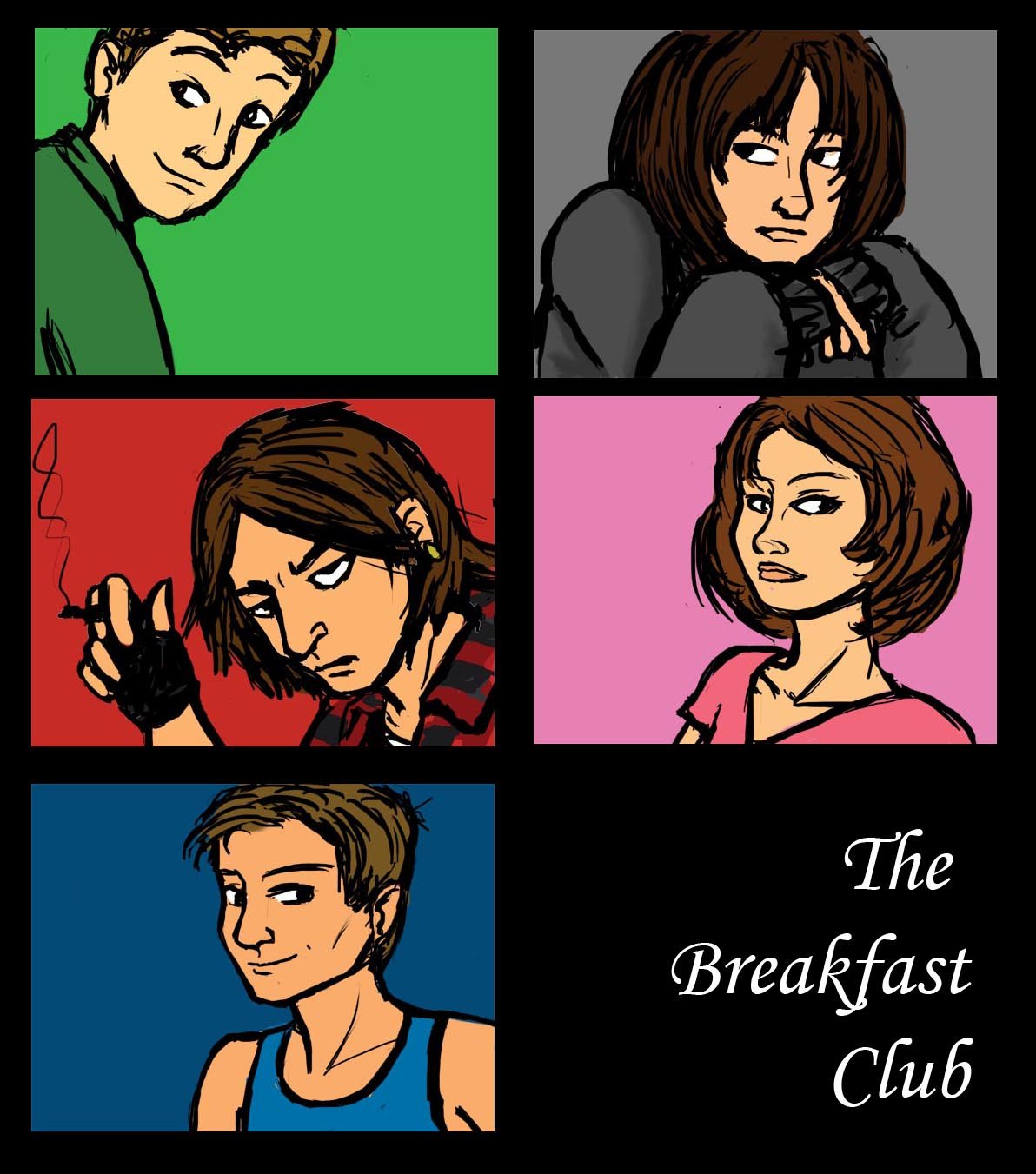 The Breakfast Club Wallpaper Fist By