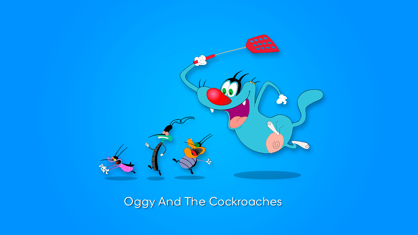 Free download Wallpaper Oggy And The Cockroaches on Behance [1400x788] for  your Desktop, Mobile & Tablet | Explore 25+ Oggy The Cat Wallpapers |  Sylvester The Cat Wallpaper, Cat Backgrounds, Cat Wallpapers