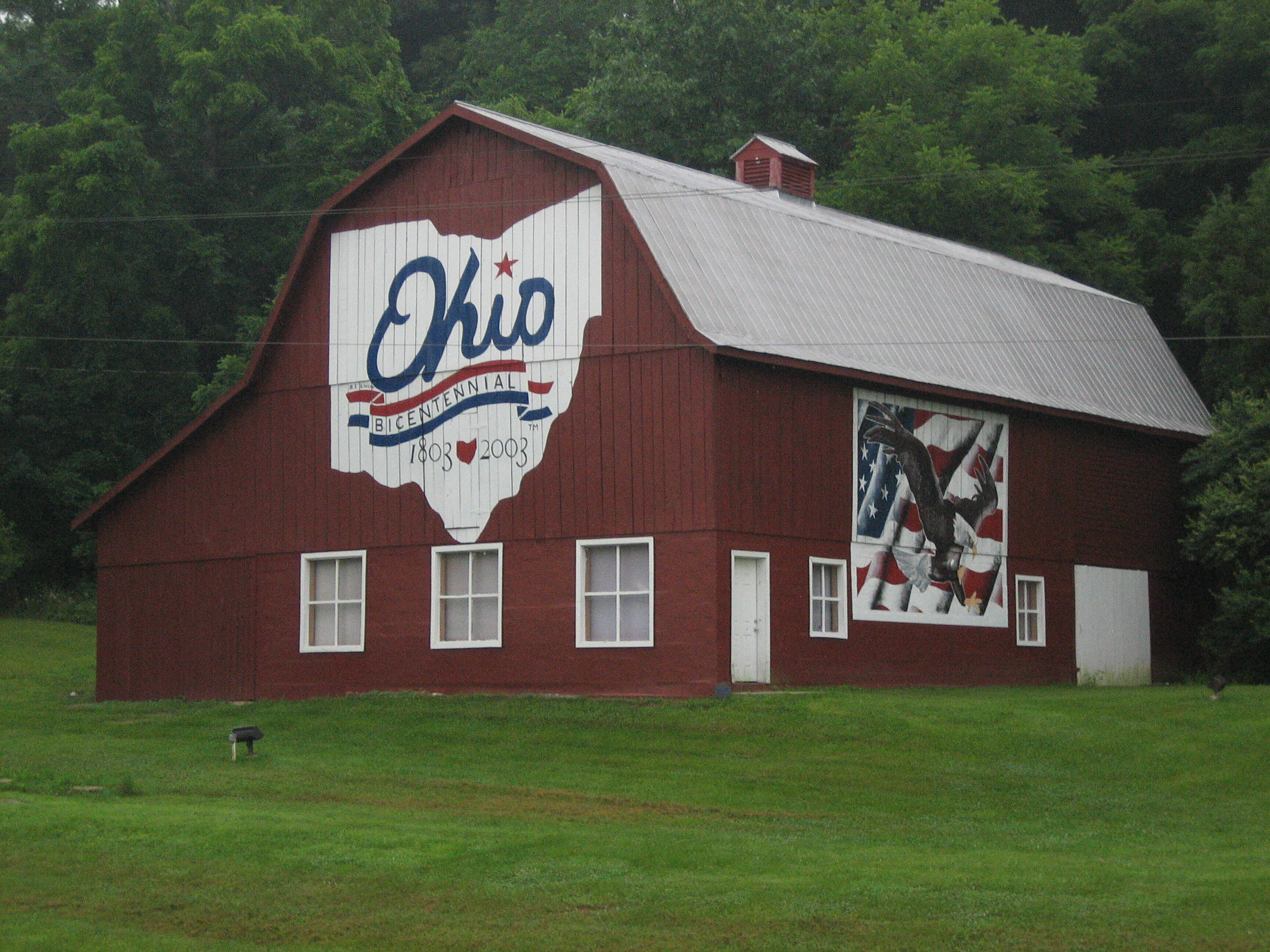 Ohio Barn For Bicentennial Screensaver Wallpaper