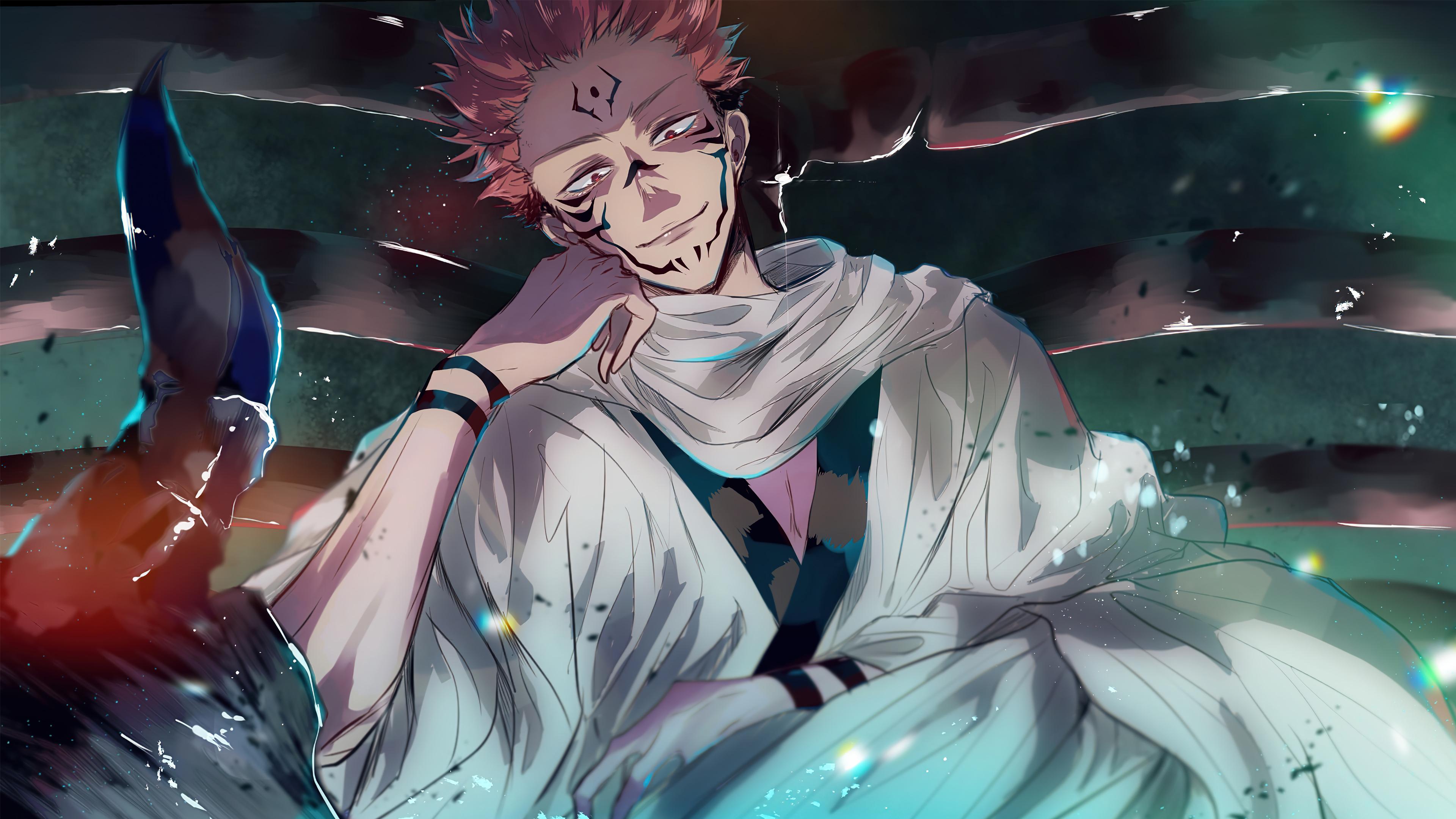 Sukuna Jujutsu Kaisen HD 4k Wallpaper