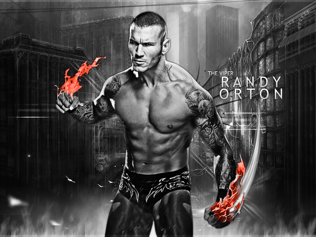 All About Wrestling Randy Orton Wallpaper