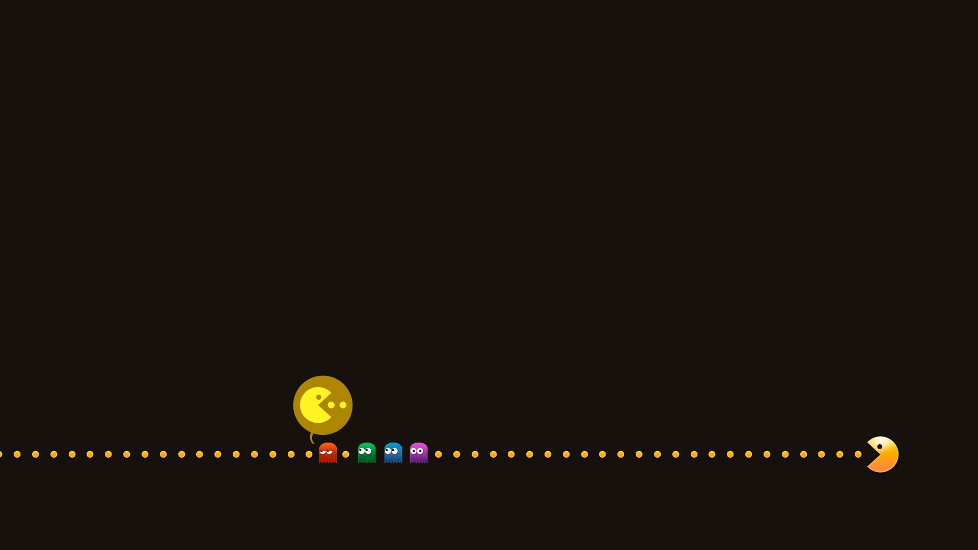 HD Video Games Pacman 1080p Wallpaper