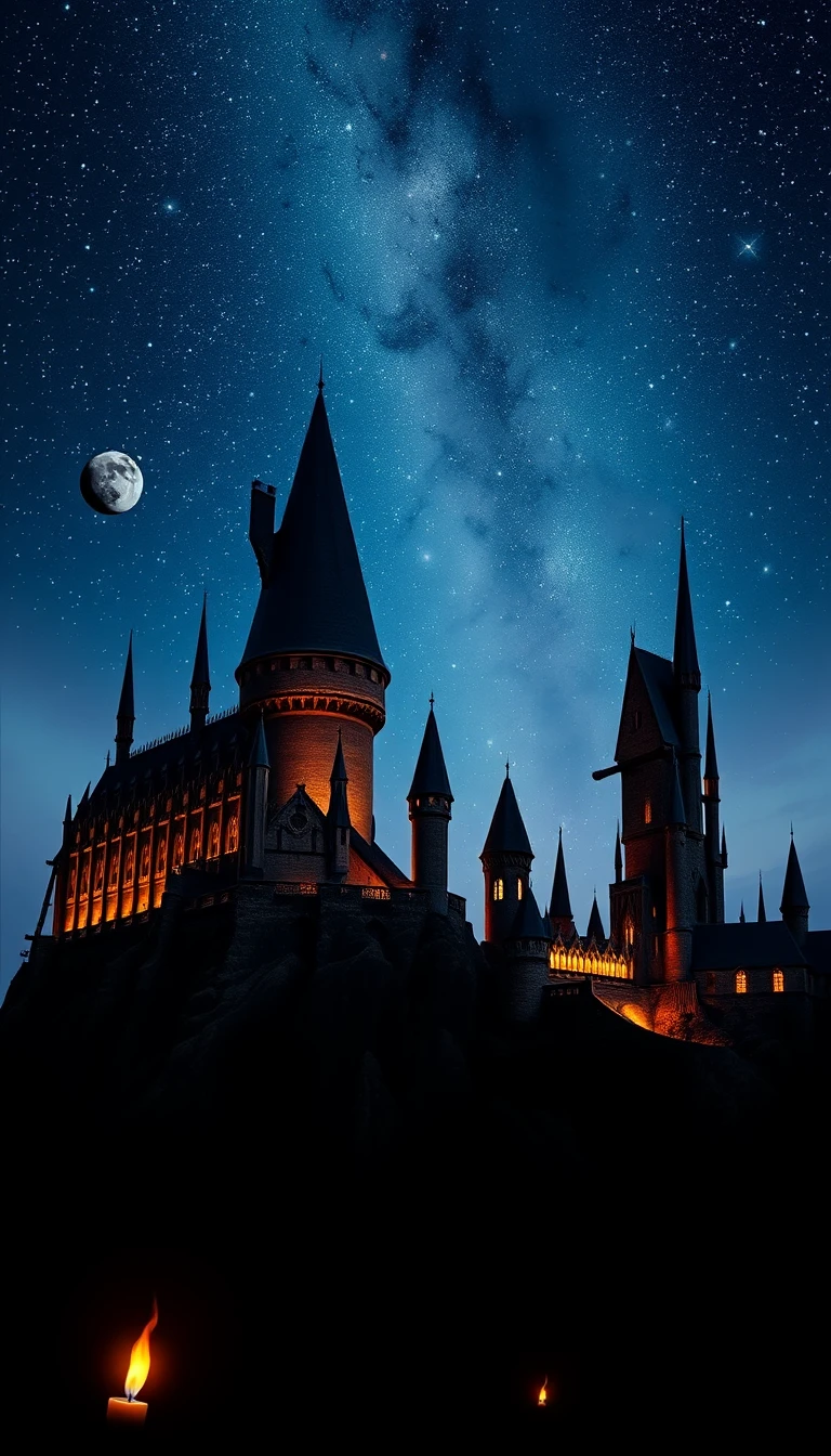 Hogwarts Phone Wallpaper