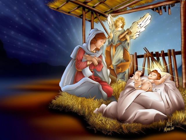 Merry Christmas Jesus Wallpaper Mklbx1ww