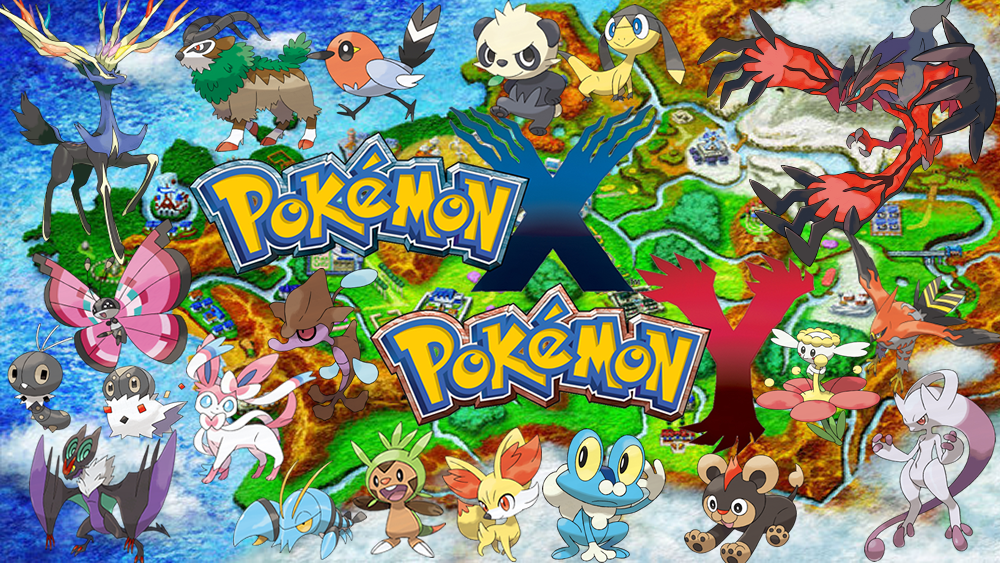 Pokemon X And Y Generation Kalos Map Wallpaper By Jammyjet On