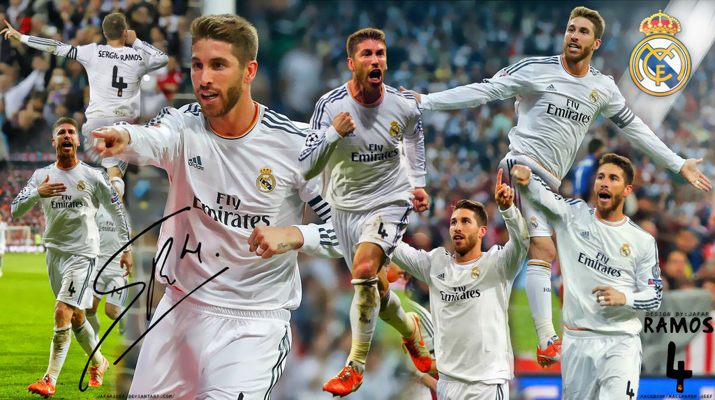 Sergio Ramos Real Madrid Wallpaper By Jafarjeef