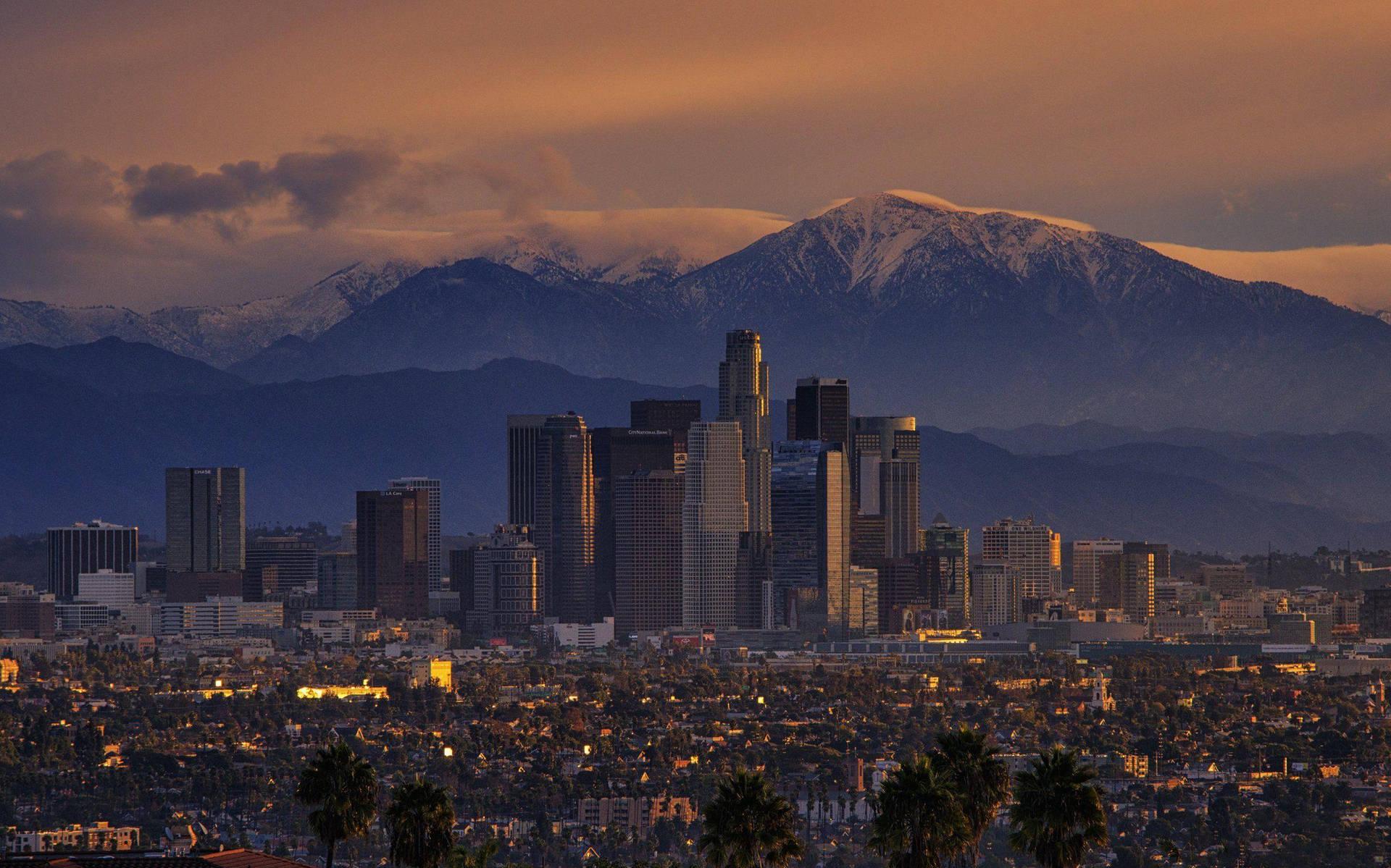 🔥 Free download Download Skyline Of Downtown Los Angeles 4k Wallpaper ...