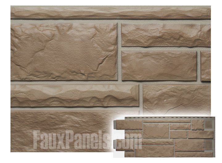 Faux Stone Wallpaper Wall Paneling Bark
