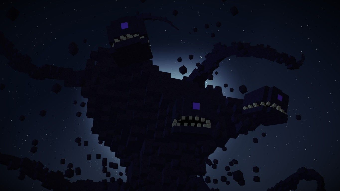 Minecraft Wither Storm Wallpaper On
