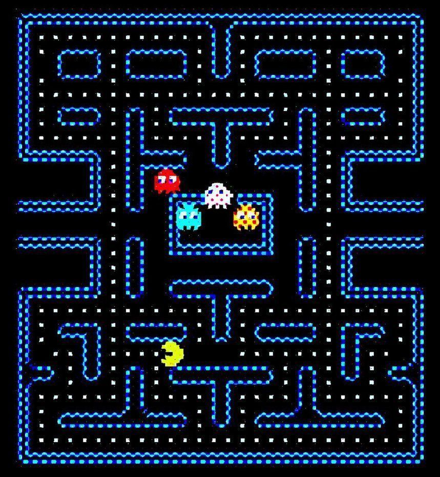 HD Pac Man Wallpaper