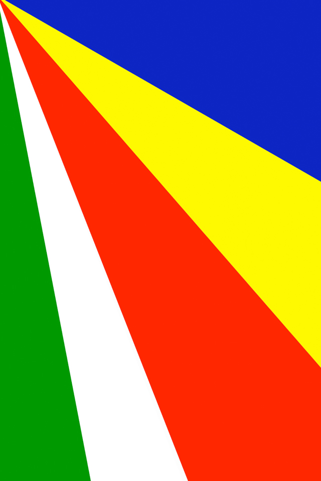 Seychelles Flag iPhone Wallpaper HD
