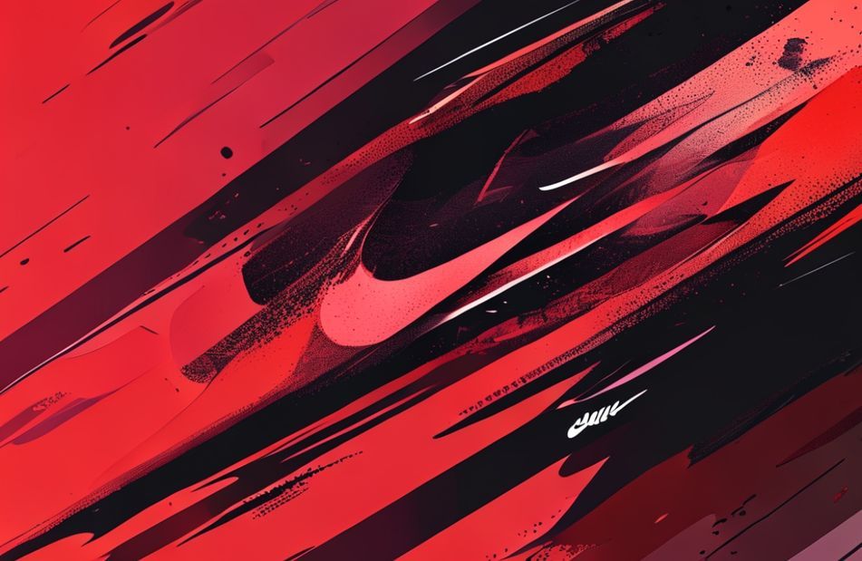 Red And Black Nike Wallpaper