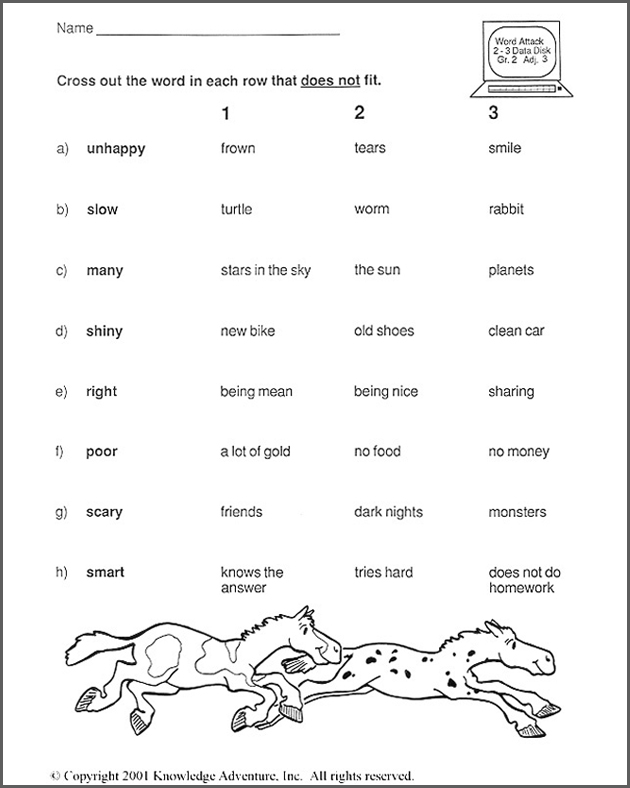 Bart S Apology Odd One Out Fun 2nd Grade English Worksheet Jumpstart